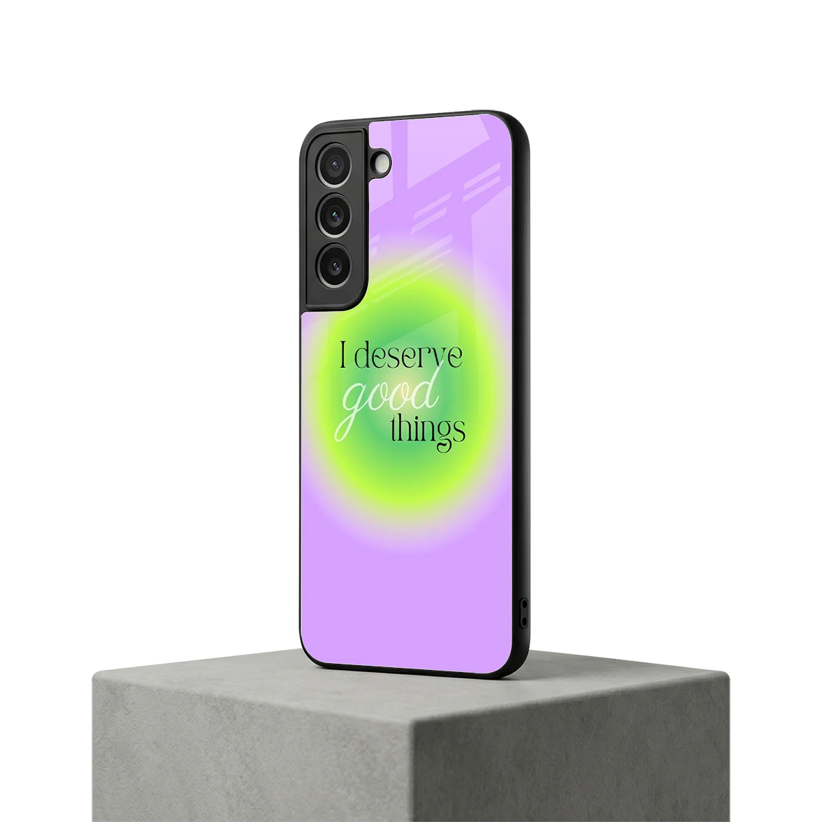 Worthy Glow samsung galaxy s22 mobile cover | shockproof glass phone case