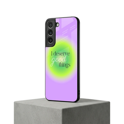 Worthy Glow samsung galaxy s22 mobile cover | shockproof glass phone case