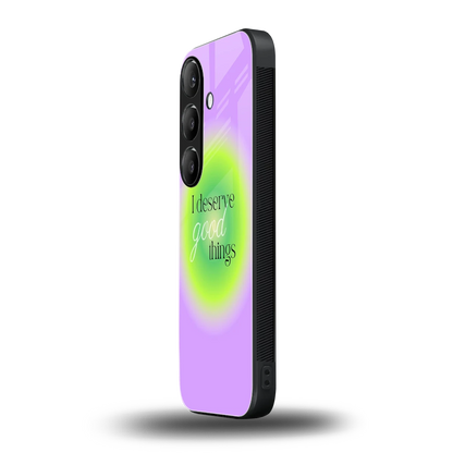 Worthy Glow samsung galaxy s24 mobile cover | shockproof glass phone case