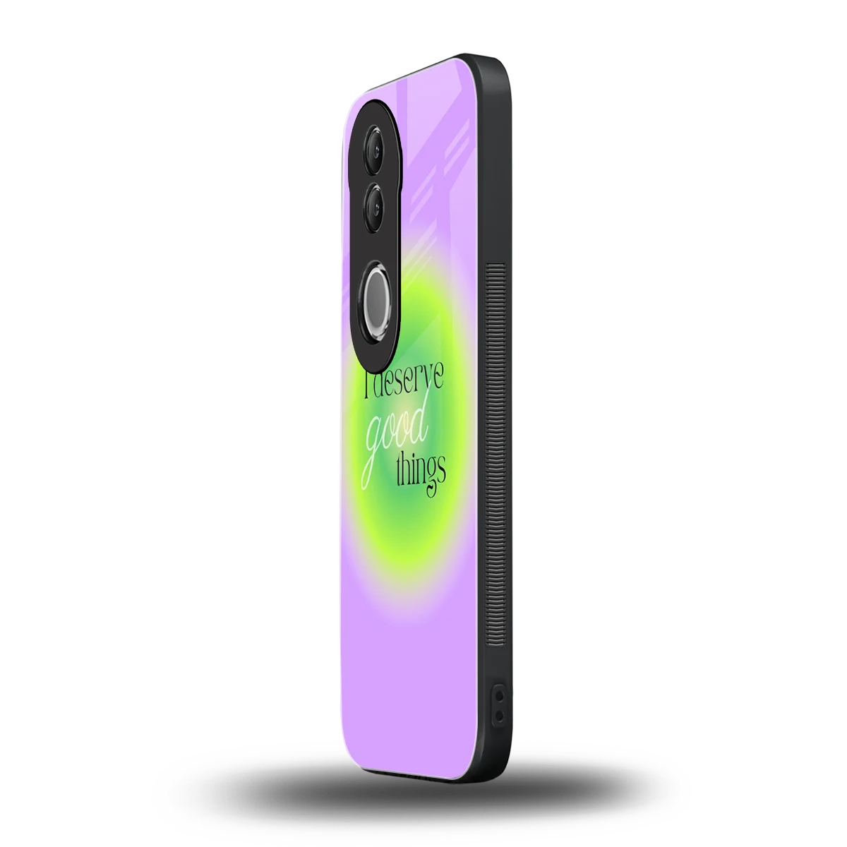 Worthy Glow vivo v50 mobile cover | shockproof glass phone case