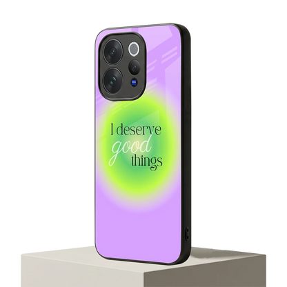 Worthy Glow vivo v70 mobile cover | shockproof glass phone case