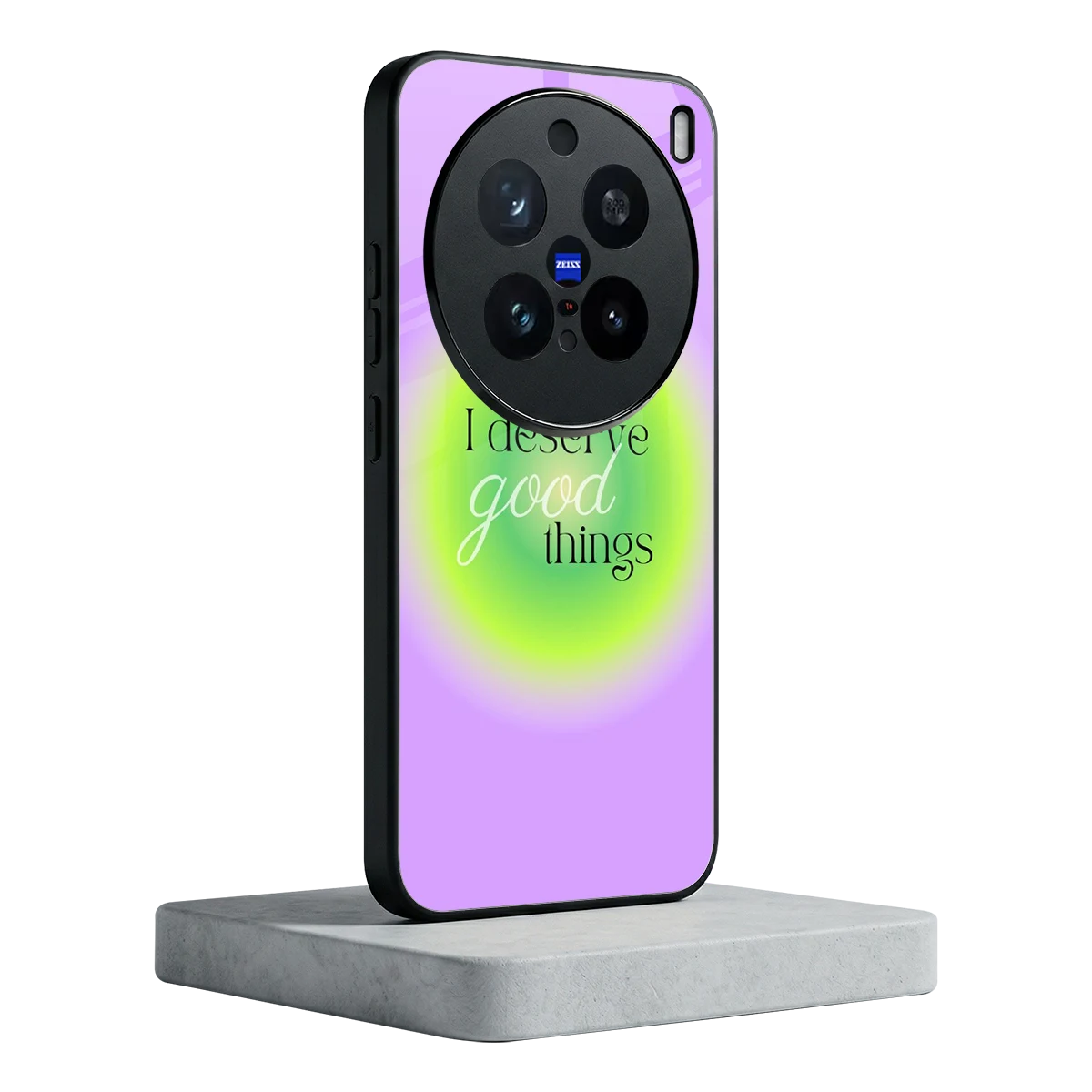 Worthy Glow vivo x200 pro mobile cover | shockproof glass phone case