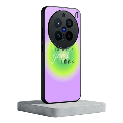 Worthy Glow vivo x200 pro mobile cover | shockproof glass phone case