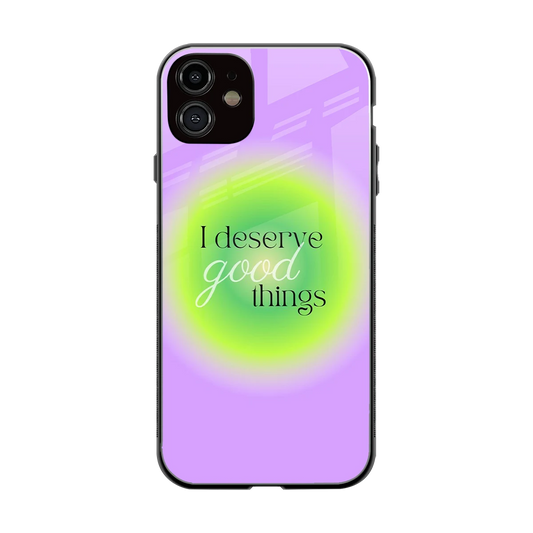 Worthy Glow back phone cover | glass case for iphone 12