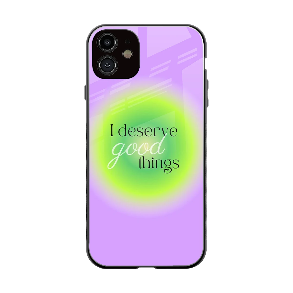 Worthy Glow back phone cover | glass case for iphone 11