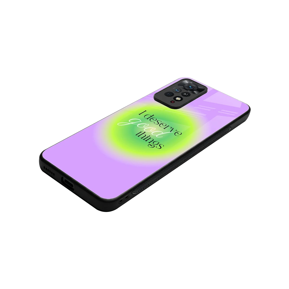 Worthy Glow stylish phone case for redmi note 11 pro | glossy glass and slim fit