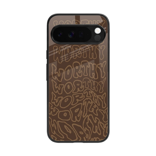 Worthy back phone cover | glass case for google pixel 10 pro xl