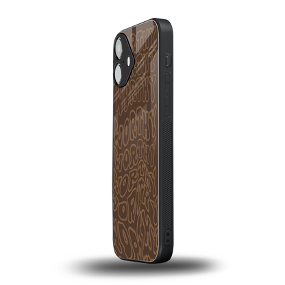 Worthy iphone 16 plus mobile cover | shockproof glass phone case