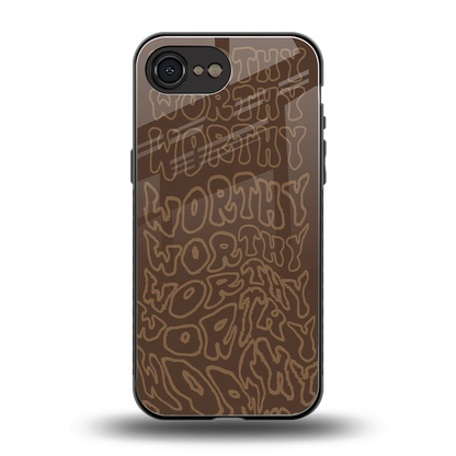 Worthy back phone cover | glass case for iphone 17e