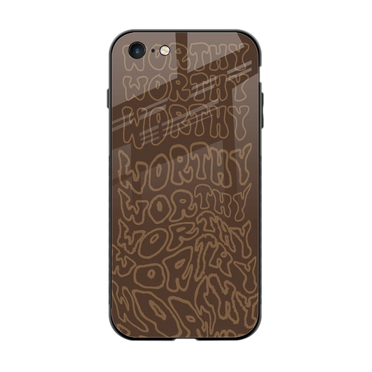 Worthy back phone cover | glass case for iphone 6