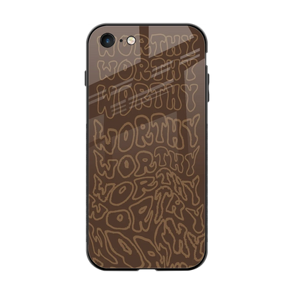 Worthy back phone cover | glass case for iphone 7