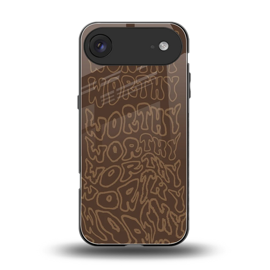 Worthy back phone cover | glass case for iphone air