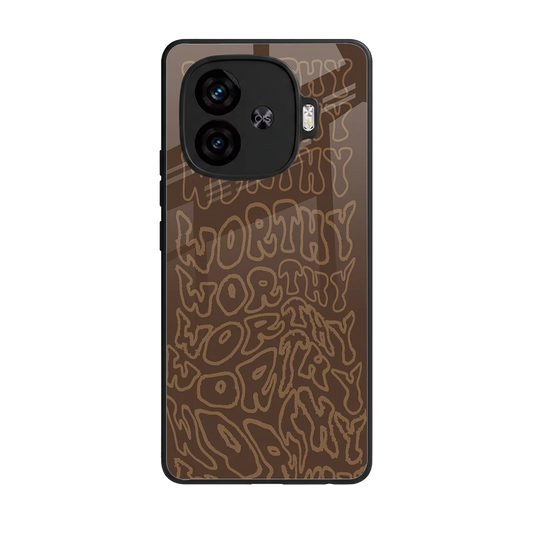 Worthy back phone cover | glass case for iqoo neo 10r 5g