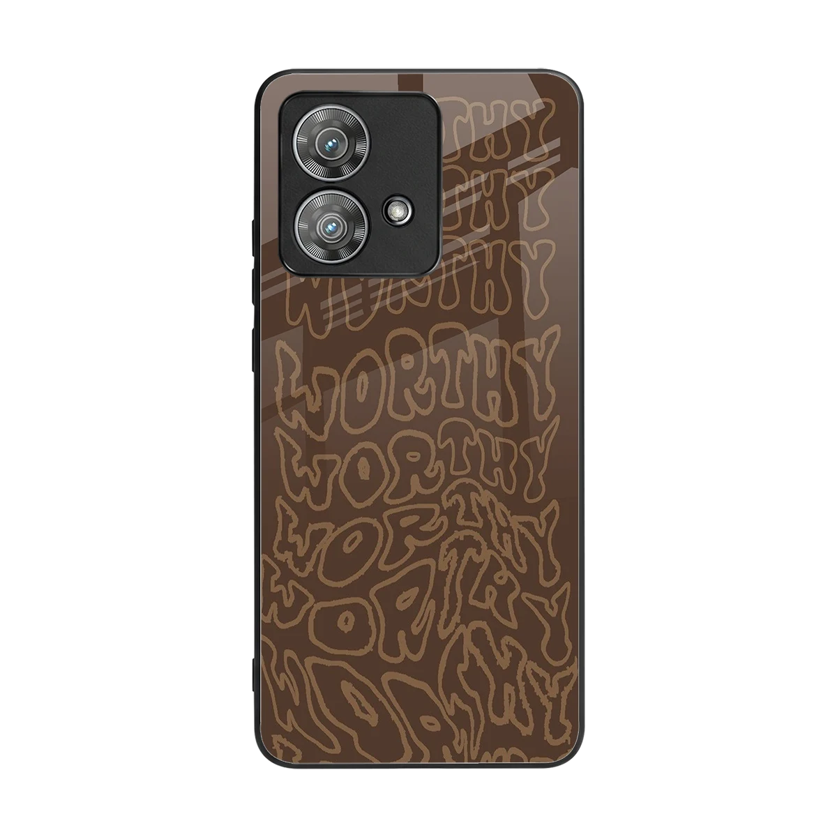 Worthy back phone cover | glass case for motorola edge 40 neo 5g