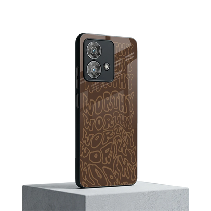 Worthy motorola edge 40 neo 5g mobile cover | shockproof glass phone case