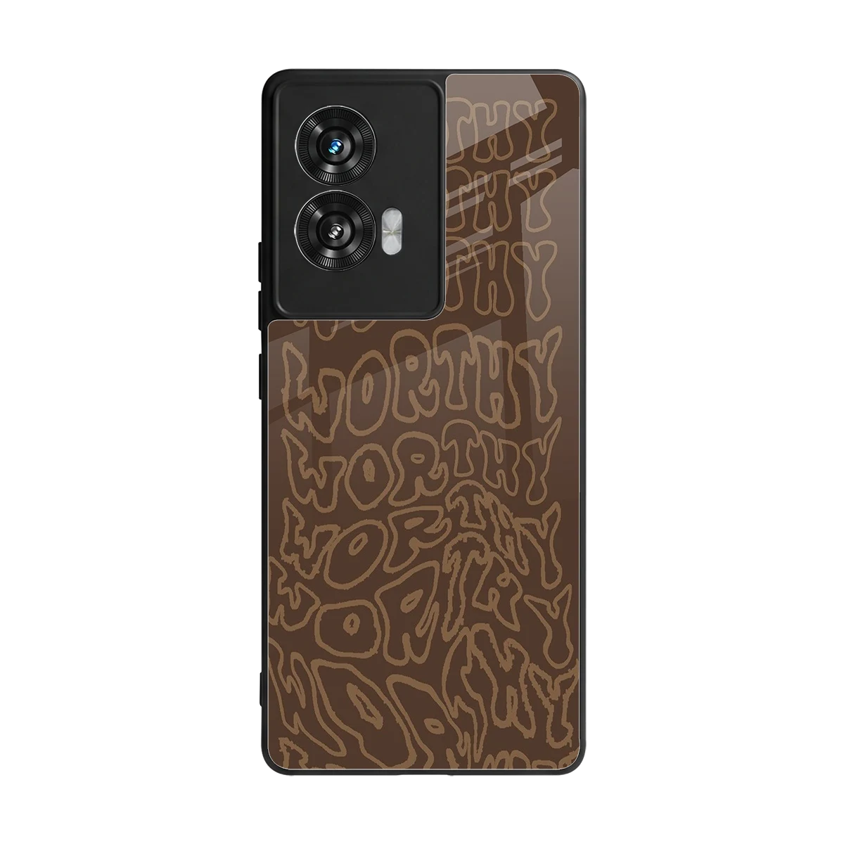Worthy back phone cover | glass case for motorola edge 50 fusion