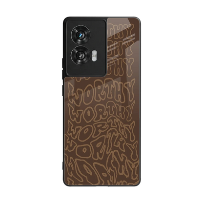 Worthy back phone cover | glass case for motorola edge 50 fusion