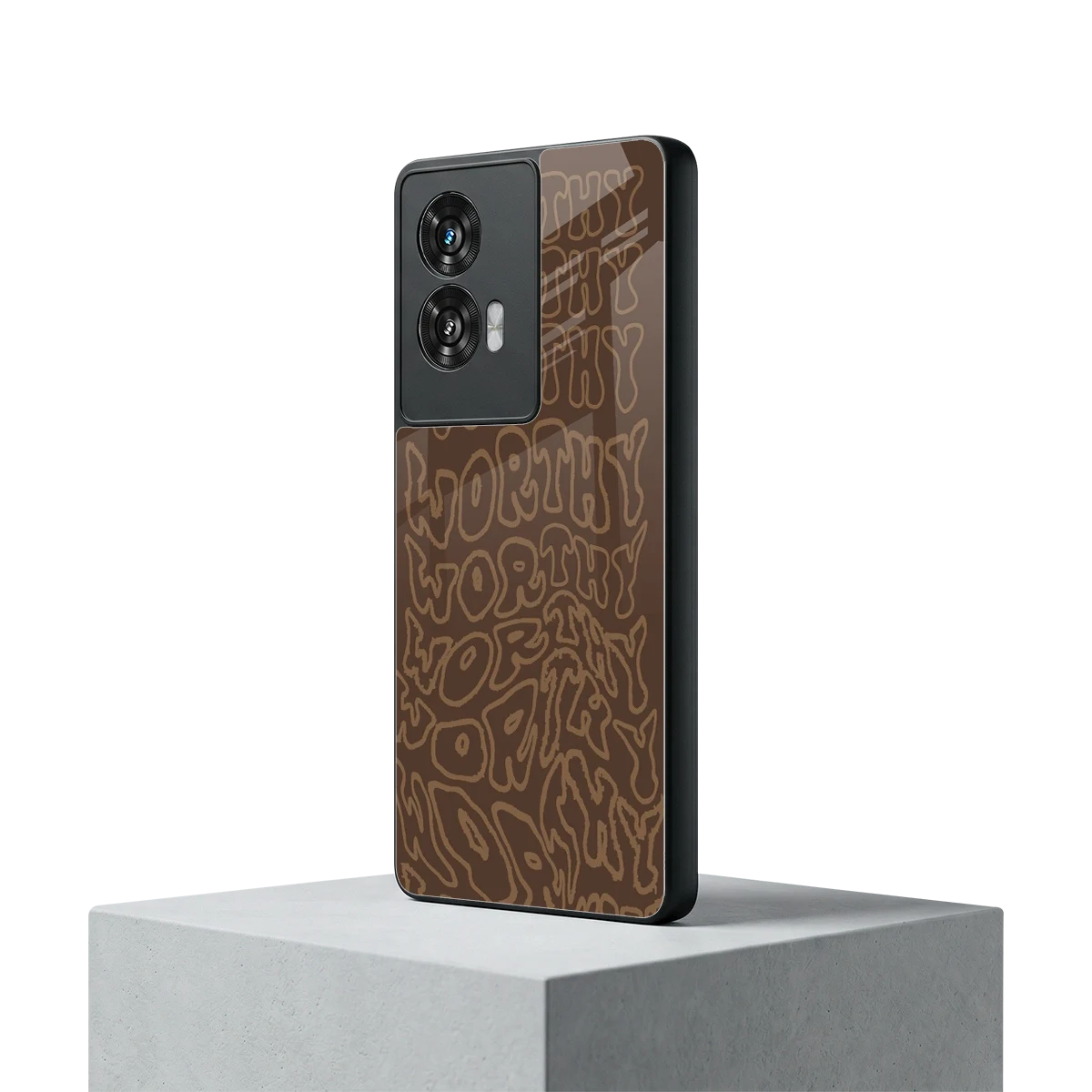 Worthy motorola edge 50 fusion mobile cover | shockproof glass phone case