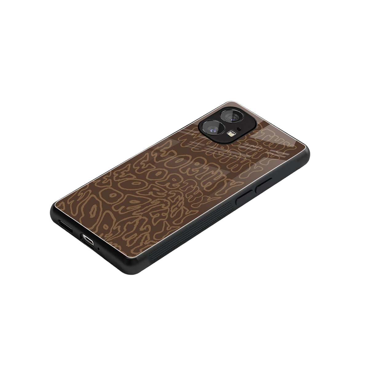 Worthy stylish phone case for nothing phone 1 | glossy glass and slim fit