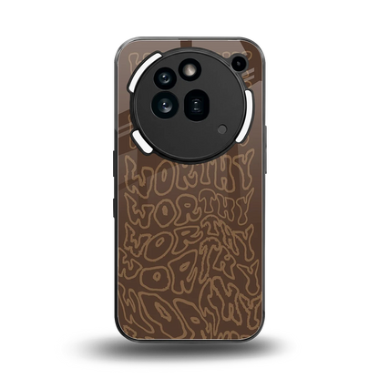 Worthy back phone cover | glass case for nothing phone 3a pro
