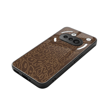 Worthy stylish phone case for nothing phone 3a | glossy glass and slim fit