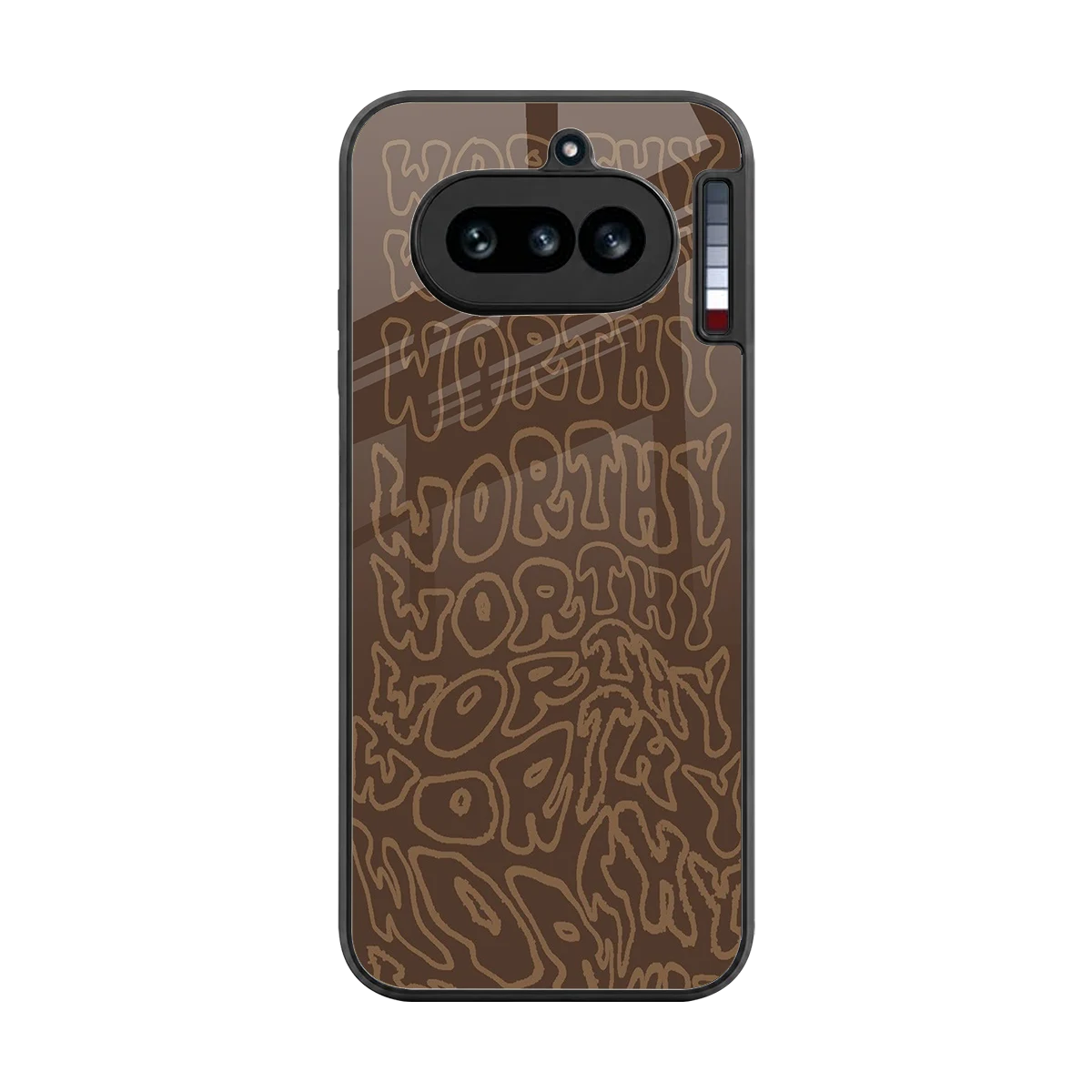 Worthy back phone cover | glass case for nothing phone 4a
