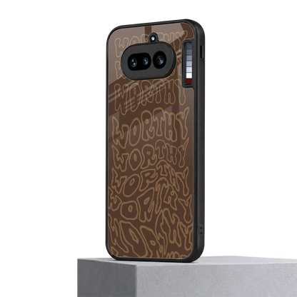 Worthy nothing phone 4a mobile cover | shockproof glass phone case
