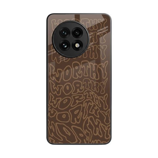 Worthy back phone cover | glass case for oneplus 13r