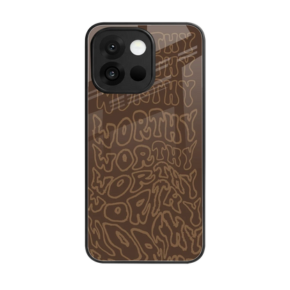 Worthy back phone cover | glass case for oneplus 13s