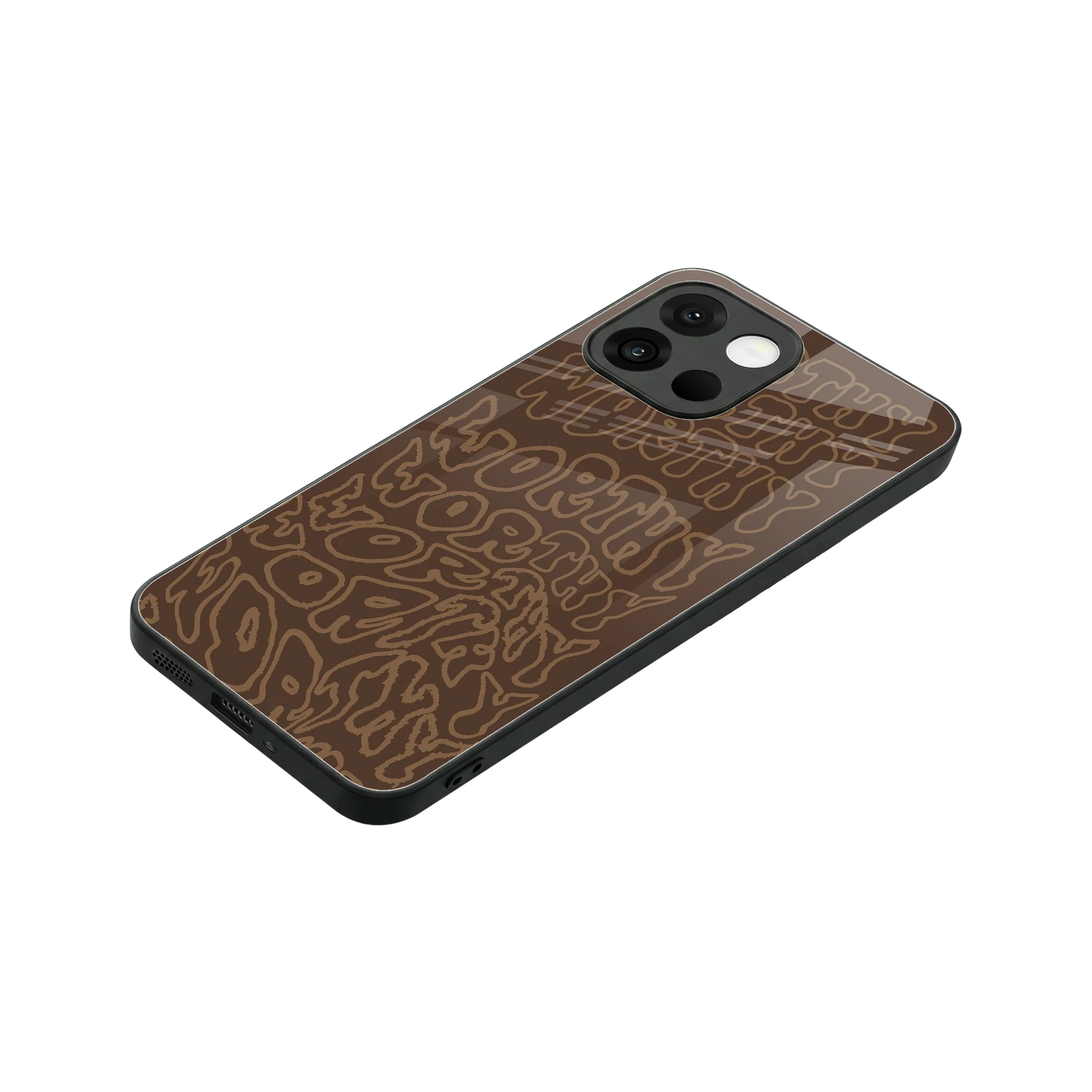 Worthy stylish phone case for oneplus 13s | glossy glass and slim fit