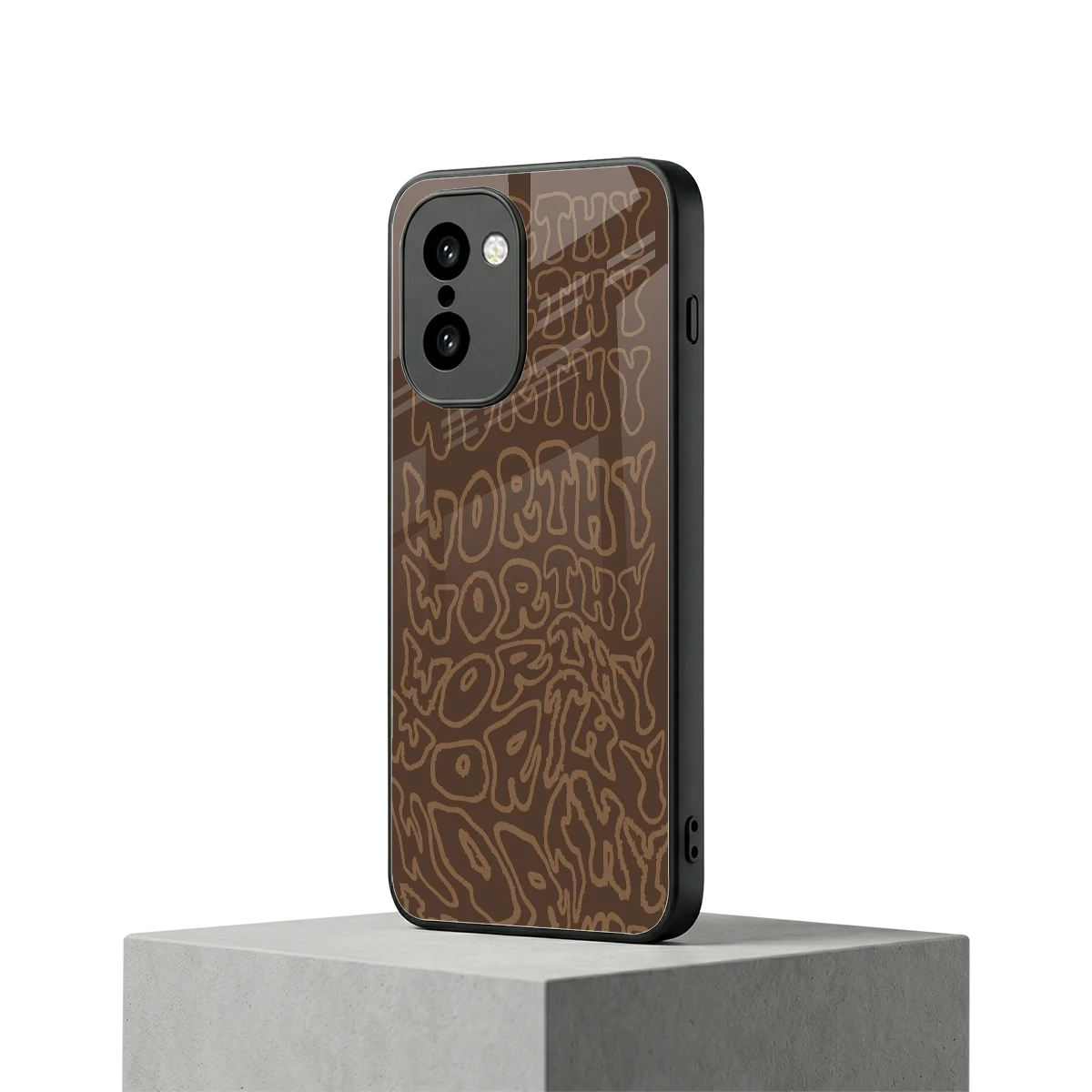Worthy oneplus 15r mobile cover | shockproof glass phone case