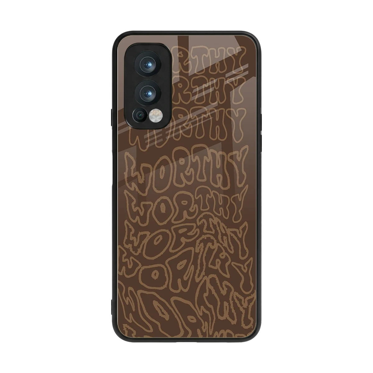 Worthy back phone cover | glass case for oneplus nord 2