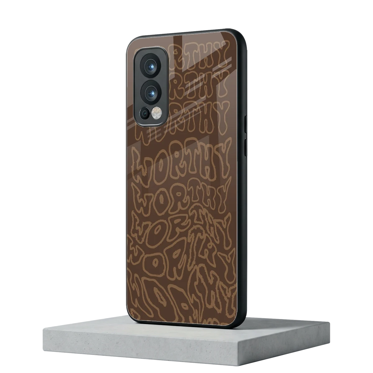 Worthy oneplus nord 2 mobile cover | shockproof glass phone case