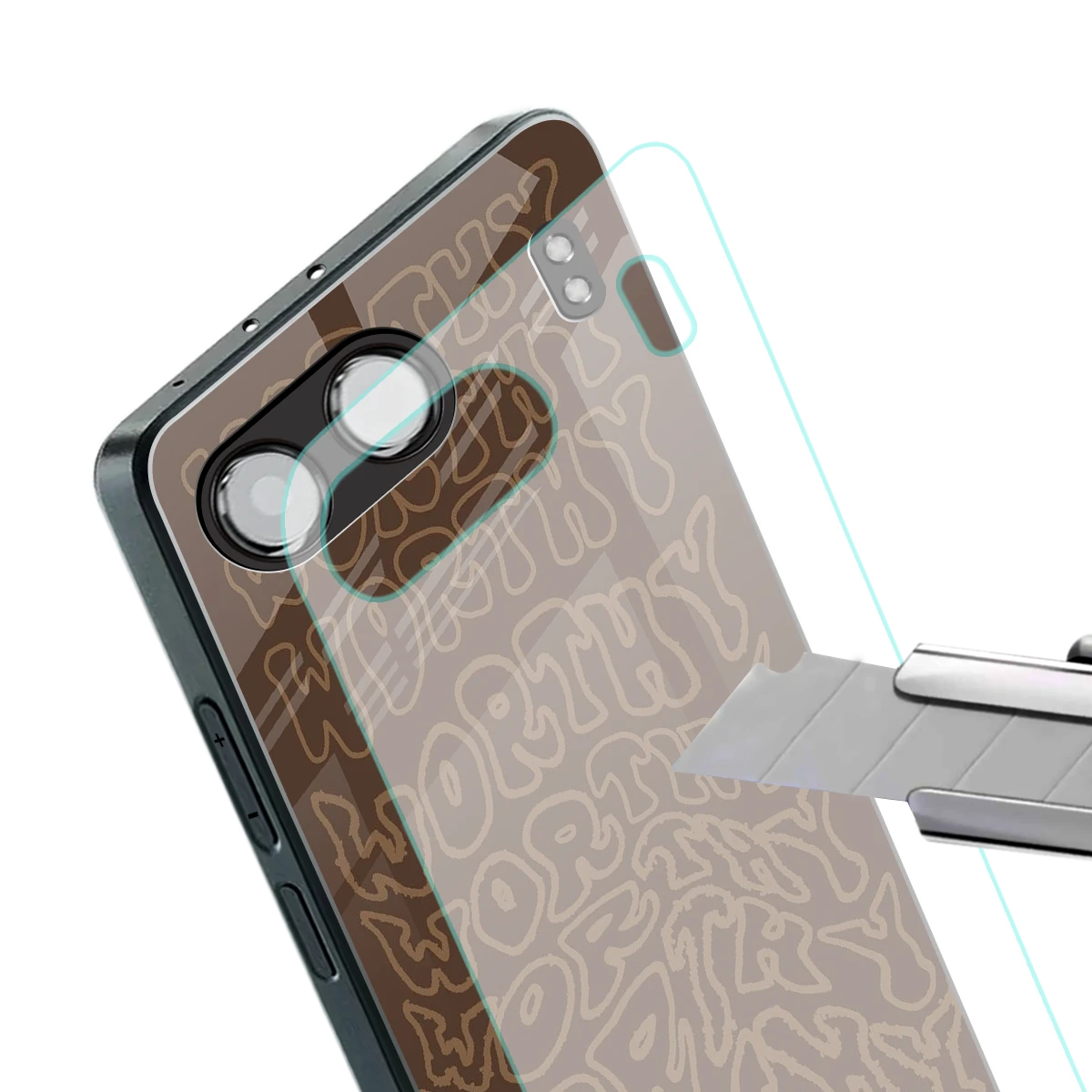 Worthy stylish phone case for oneplus nord 4 | glossy glass and slim fit