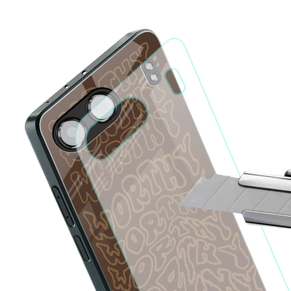 Worthy stylish phone case for oneplus nord 4 | glossy glass and slim fit
