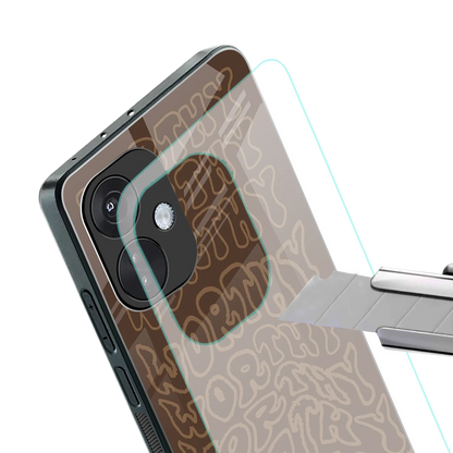 Worthy stylish phone case for oneplus nord ce 3 | glossy glass and slim fit