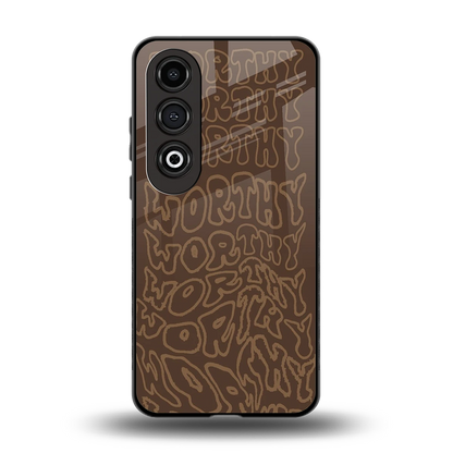 Worthy back phone cover | glass case for oneplus nord ce 4