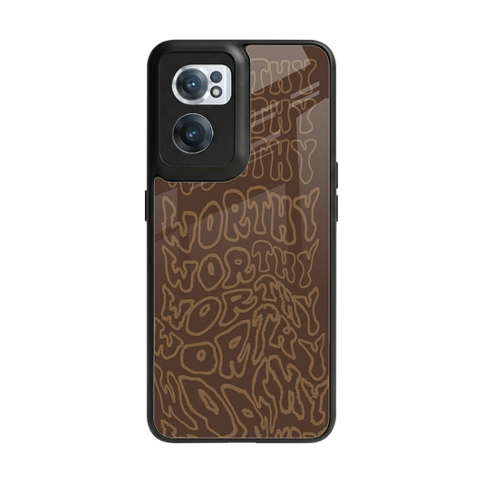 Worthy back phone cover | glass case for oneplus nord ce 2