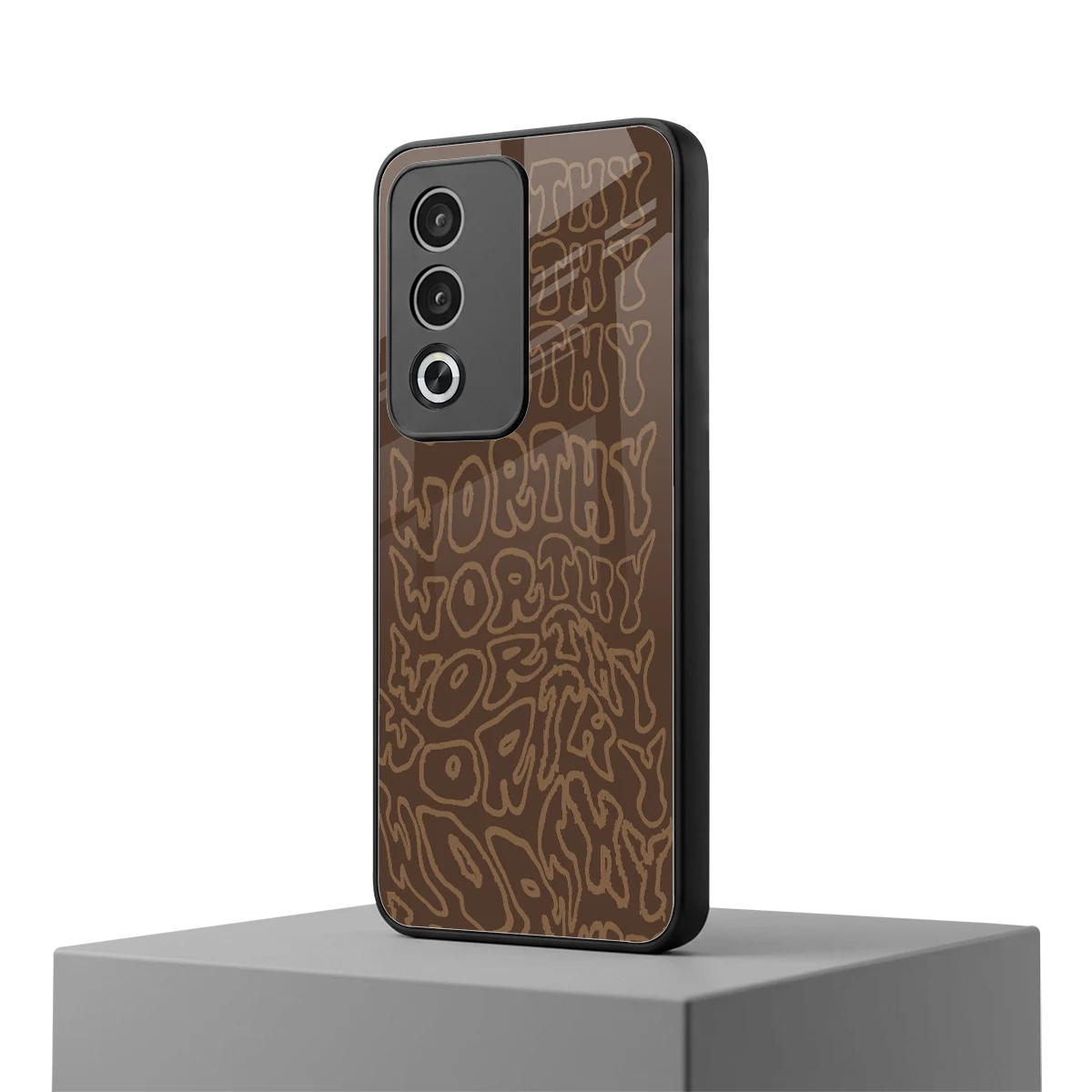 Worthy oppo a3 pro mobile cover | shockproof glass phone case
