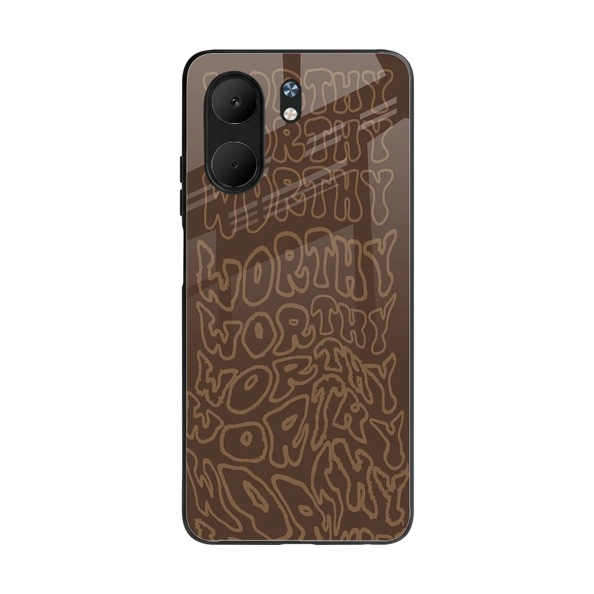 Worthy back phone cover | glass case for oppo a5x 5g