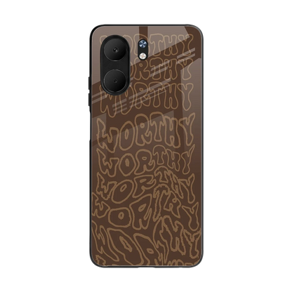 Worthy back phone cover | glass case for oppo a5x 5g