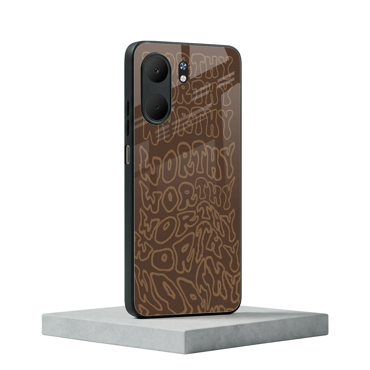 Worthy oppo a5x 5g mobile cover | shockproof glass phone case