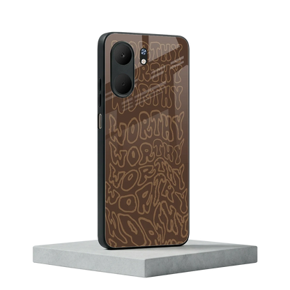 Worthy oppo a5x 5g mobile cover | shockproof glass phone case