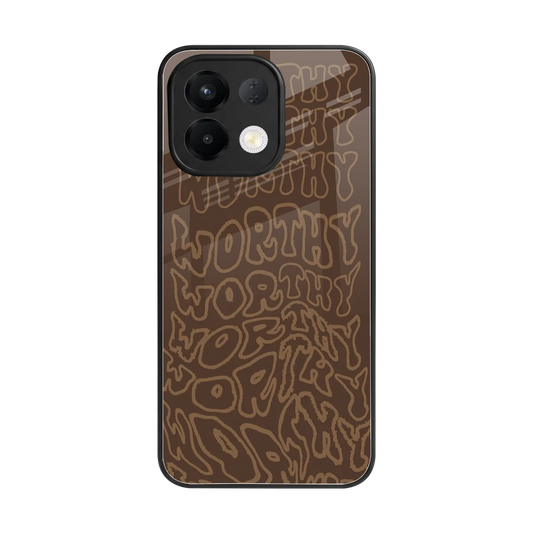 Worthy back phone cover | glass case for oppo k13 5g