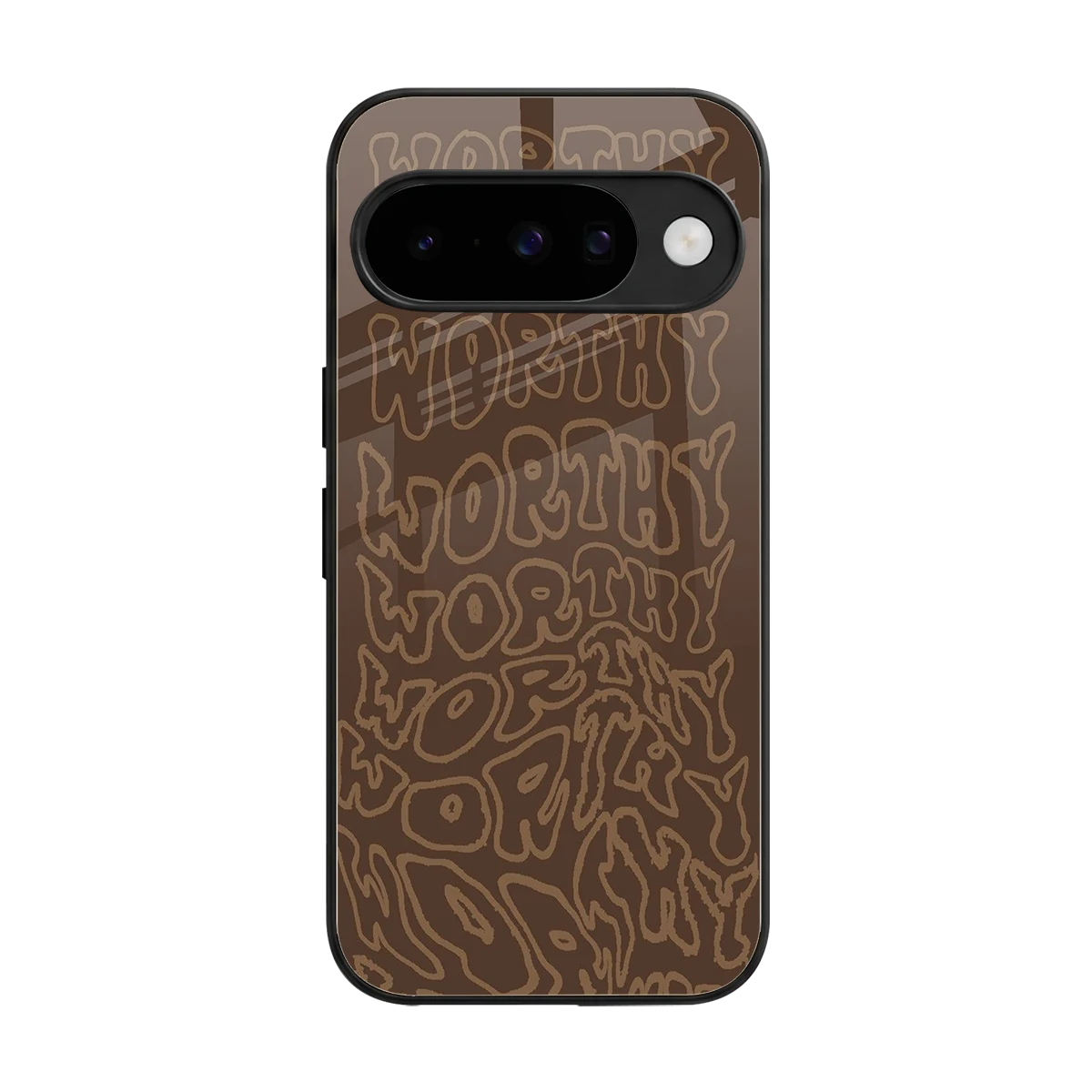 Worthy back phone cover | glass case for google pixel 10