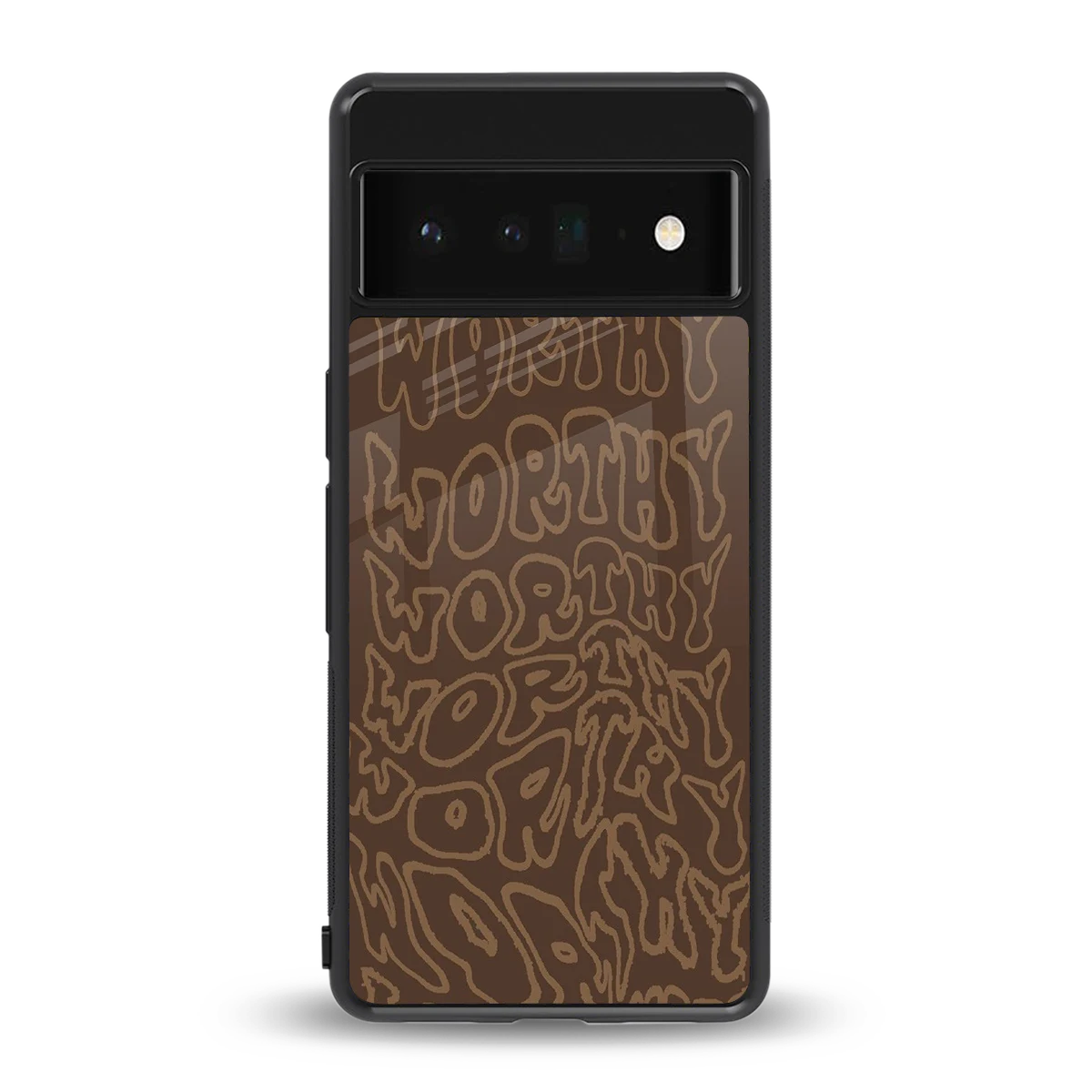 Worthy back phone cover | glass case for google pixel 6 pro