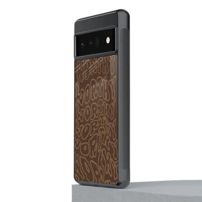 Worthy stylish phone case for google pixel 6 pro | glossy glass and slim fit