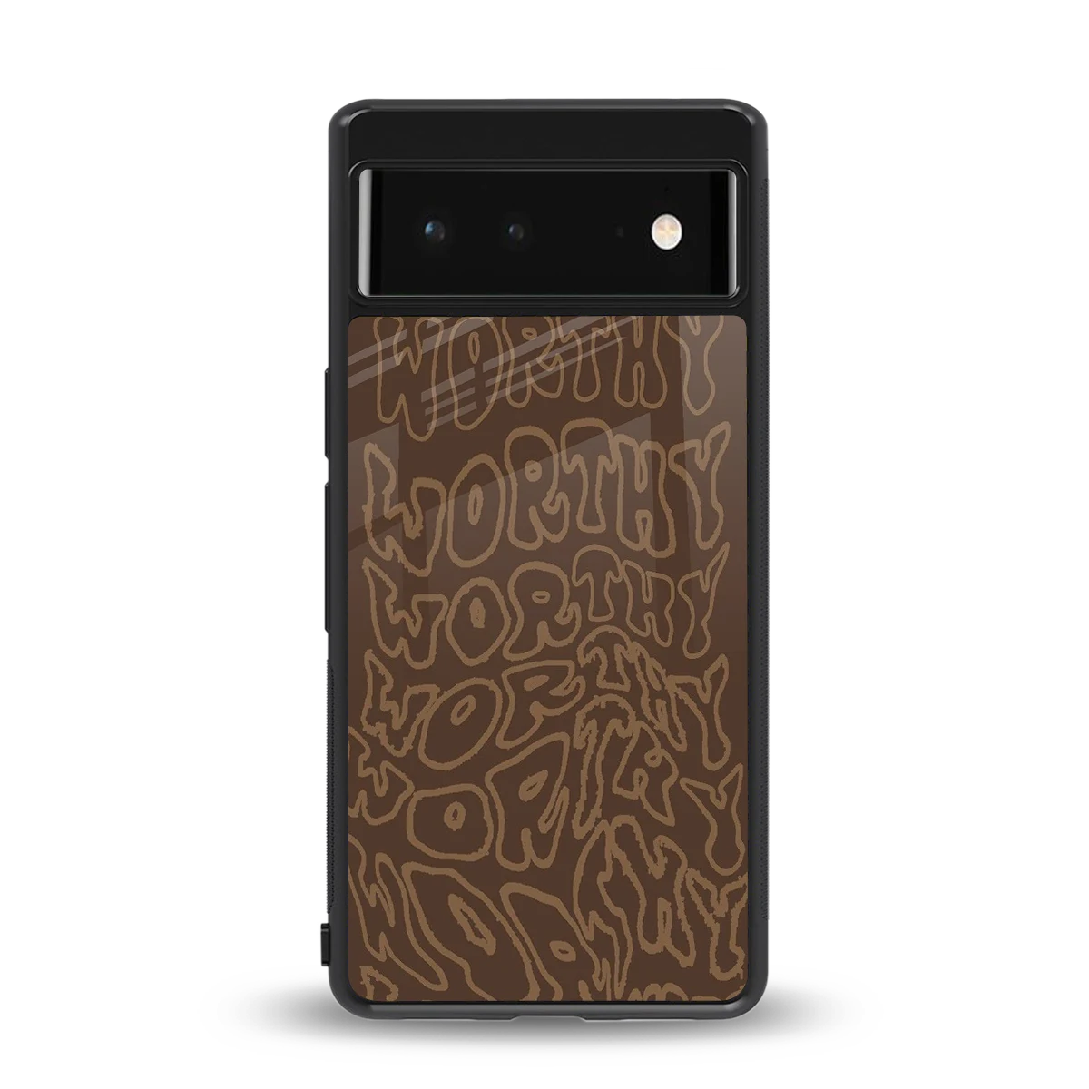 Worthy back phone cover | glass case for google pixel 6