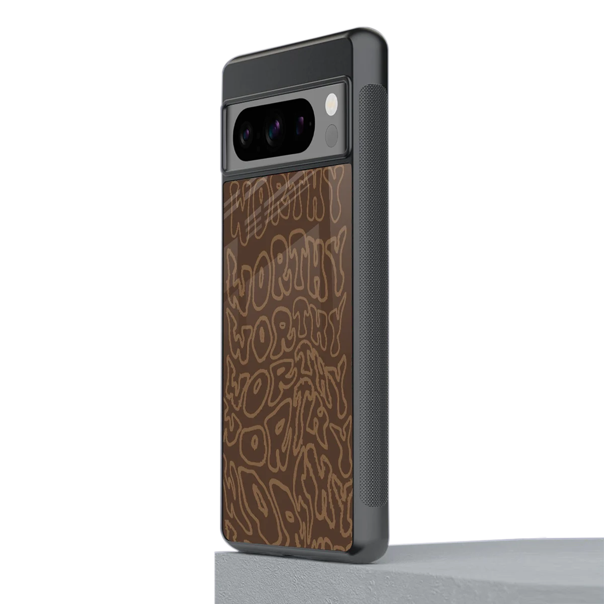 Worthy stylish phone case for google pixel 8 pro | glossy glass and slim fit