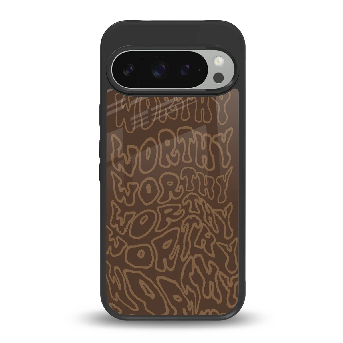 Worthy back phone cover | glass case for google pixel 9 pro xl